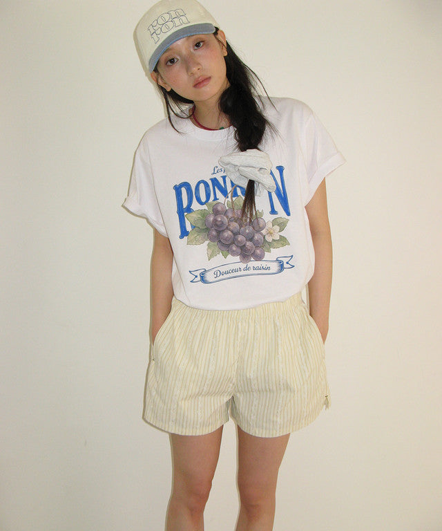 韓國 Ronron Heart Pocket Trunk Short Pants Blossome【RR038】