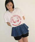 韓國 Ronron Ribbon Chatonne Over Fit T Shirt【RR027】