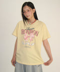 韓國 Ronron Vintage Double Ribbon Basic Fit T Shirt【RR017】
