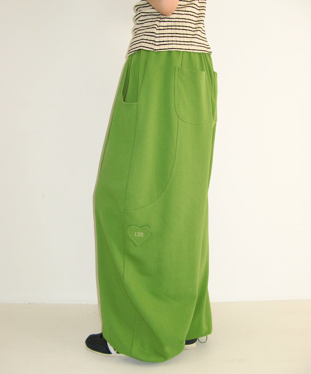 韓國 Ronron Mini Heart Balloon Jogger Pants【RR044】