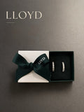 韓國 Lloyd 銀包銅 18mm 網球耳環【SM2422】