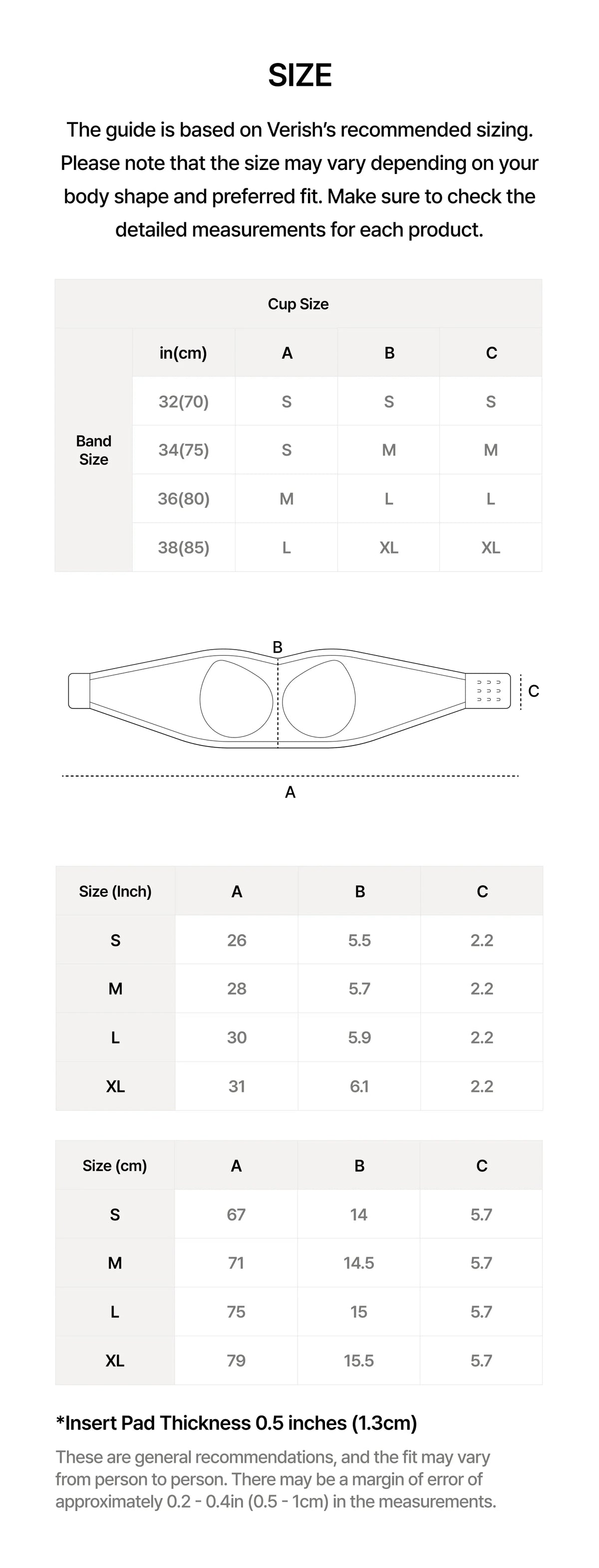 韓國 Verish Cool Fit Bra Off Shoulder【SM700】