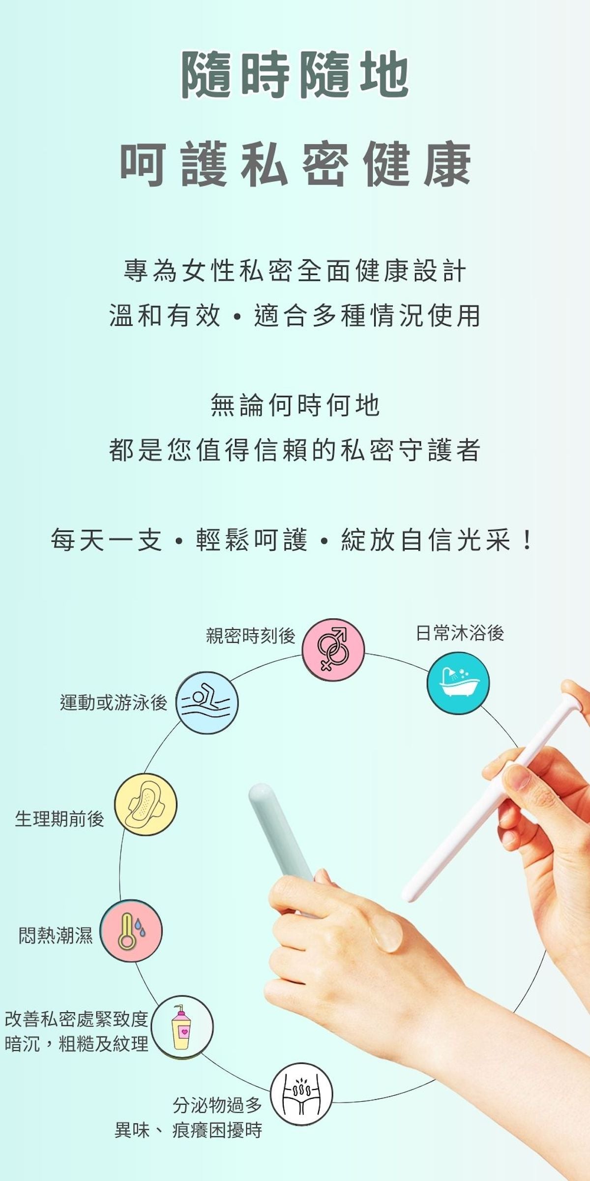 VAGcare+ 益生菌女性私密護理凝膠 1盒10支【SM820】