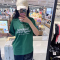 韓國 National Geographic Caster COOLMAX ECO Big Graphic Semi-Overfit Short Sleeve T-shirt【NG865】