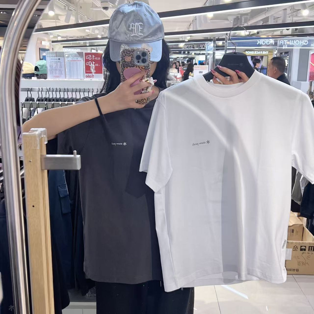 韓國 Snowpeak Aerocool Lamp Graphic Short Sleeve T-shirt (涼爽面料)【SN122】