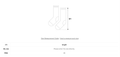 韓國 Satur (W) Crest Logo Knee Socks【SR394】