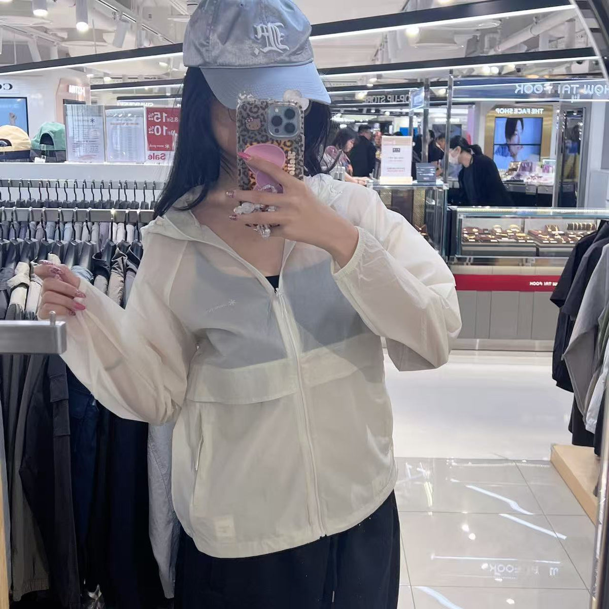 韓國 Snowpeak Pico Ultralight Women's Windbreaker (防水面料)【SN163】