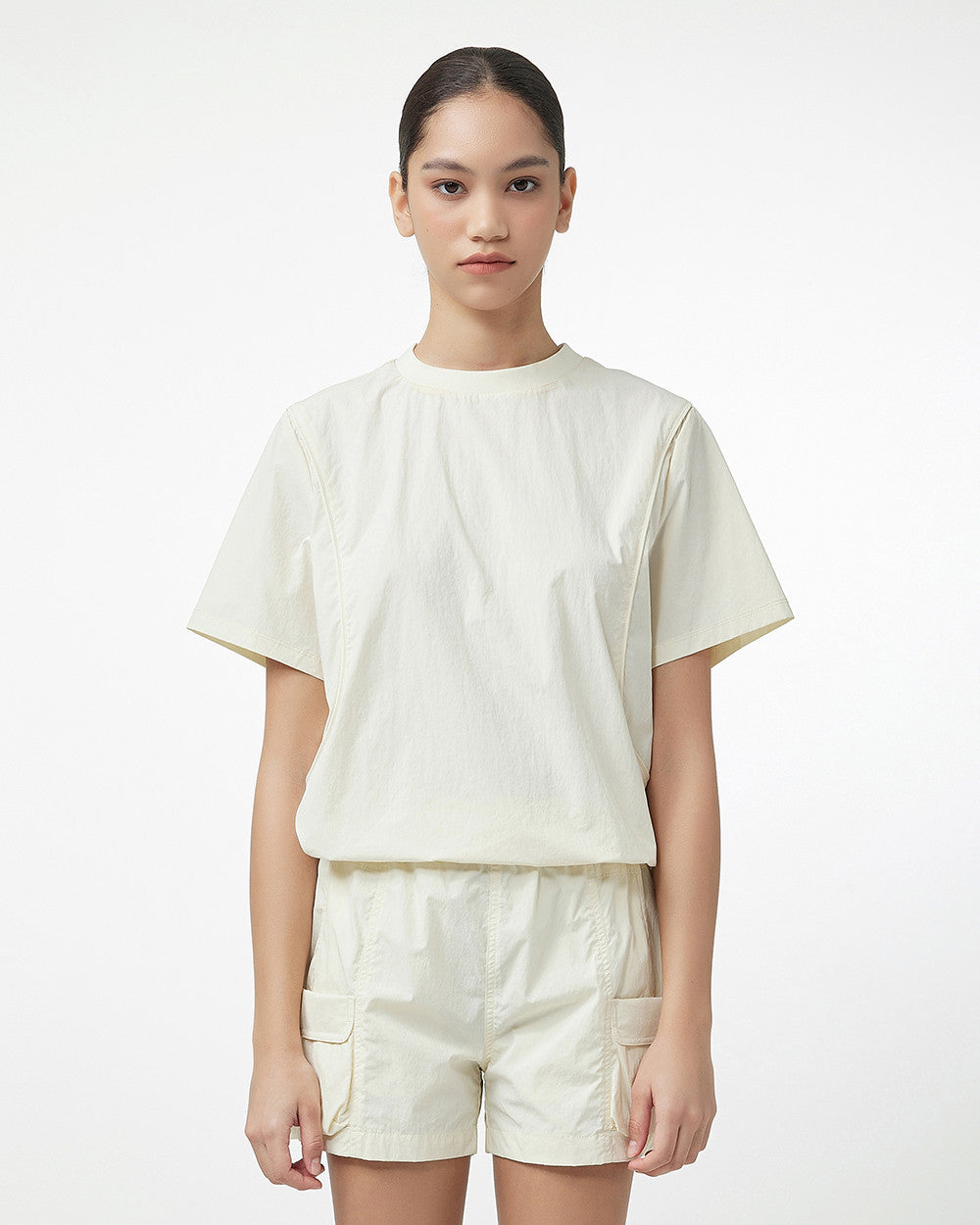 韓國 Hunter Women's Play Arc Woven Tee【HR049】
