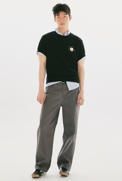 韓國 SPAO Manggeureojin Gom Short Sleeve T-shirt【SP427】