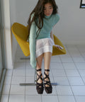 韓國 Rockfish Banding Ballet Flats【RH015】