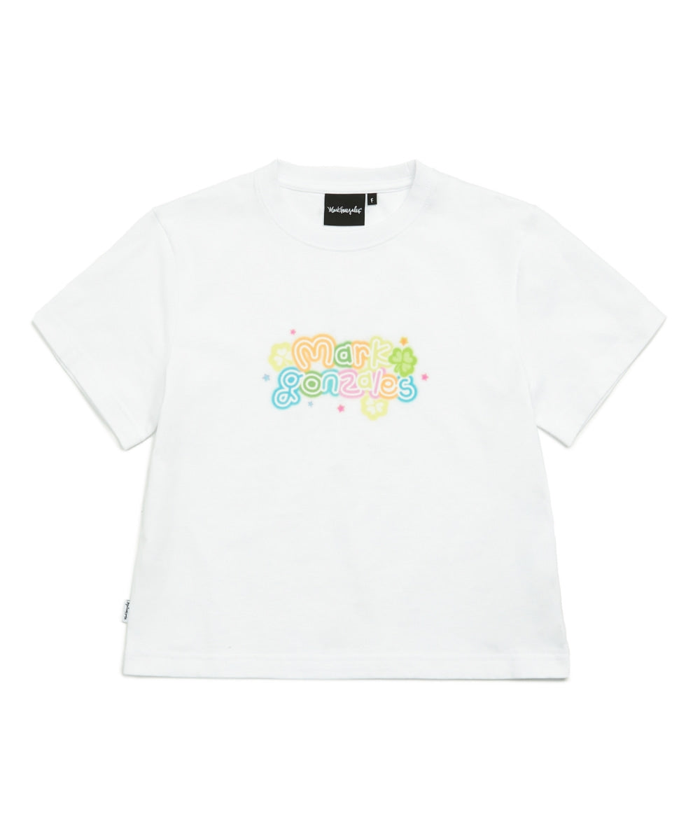 韓國 Mark Gonzales Women's Spring Typo Short Sleeve T-Shirt【MG052】