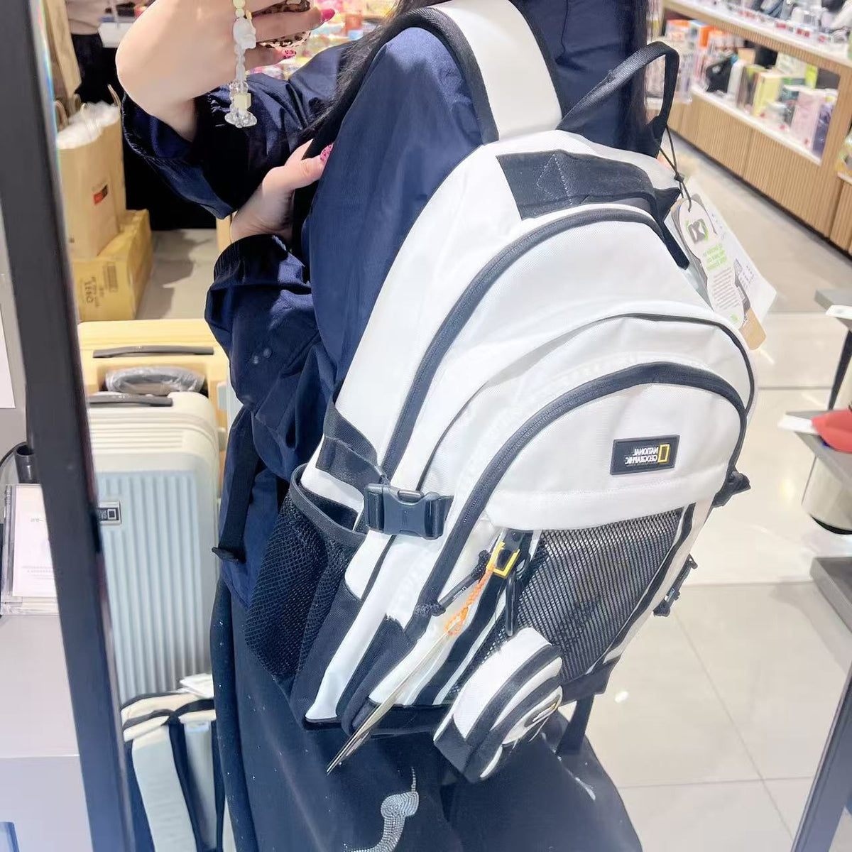 韓國 National Geographic Patch Backpack【NG912】