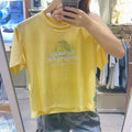 韓國 National Geographic 女款 Women's Caster Logo Semi-Oversized Semi-Crop Short Sleeve【NG980】