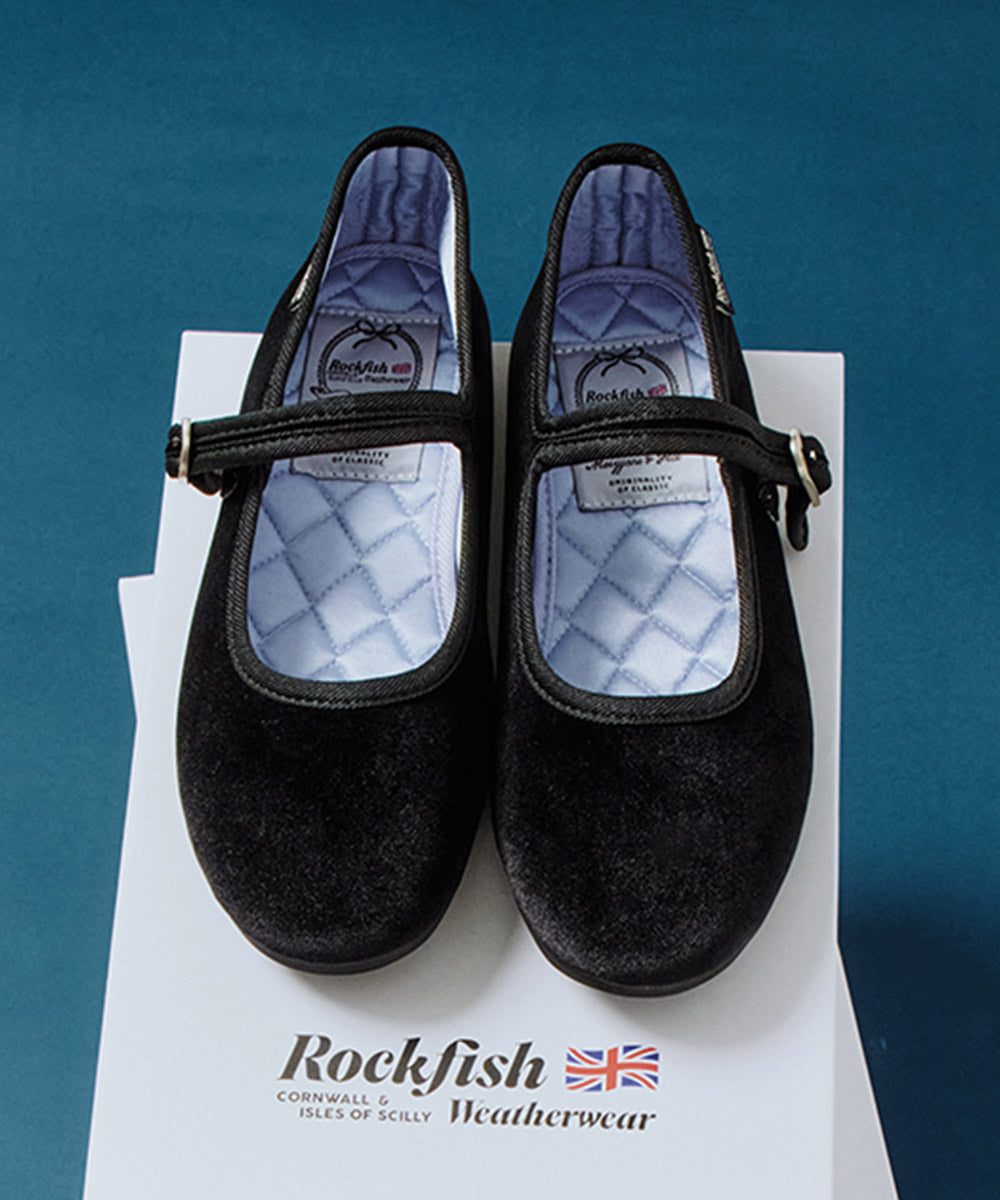 韓國 Rockfish Bella Quilted Maryjanes【RH013】