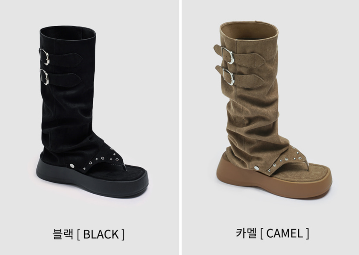 韓國 Chaakan Daryl Two-Way Platform Flip-flop Boots【CN004】