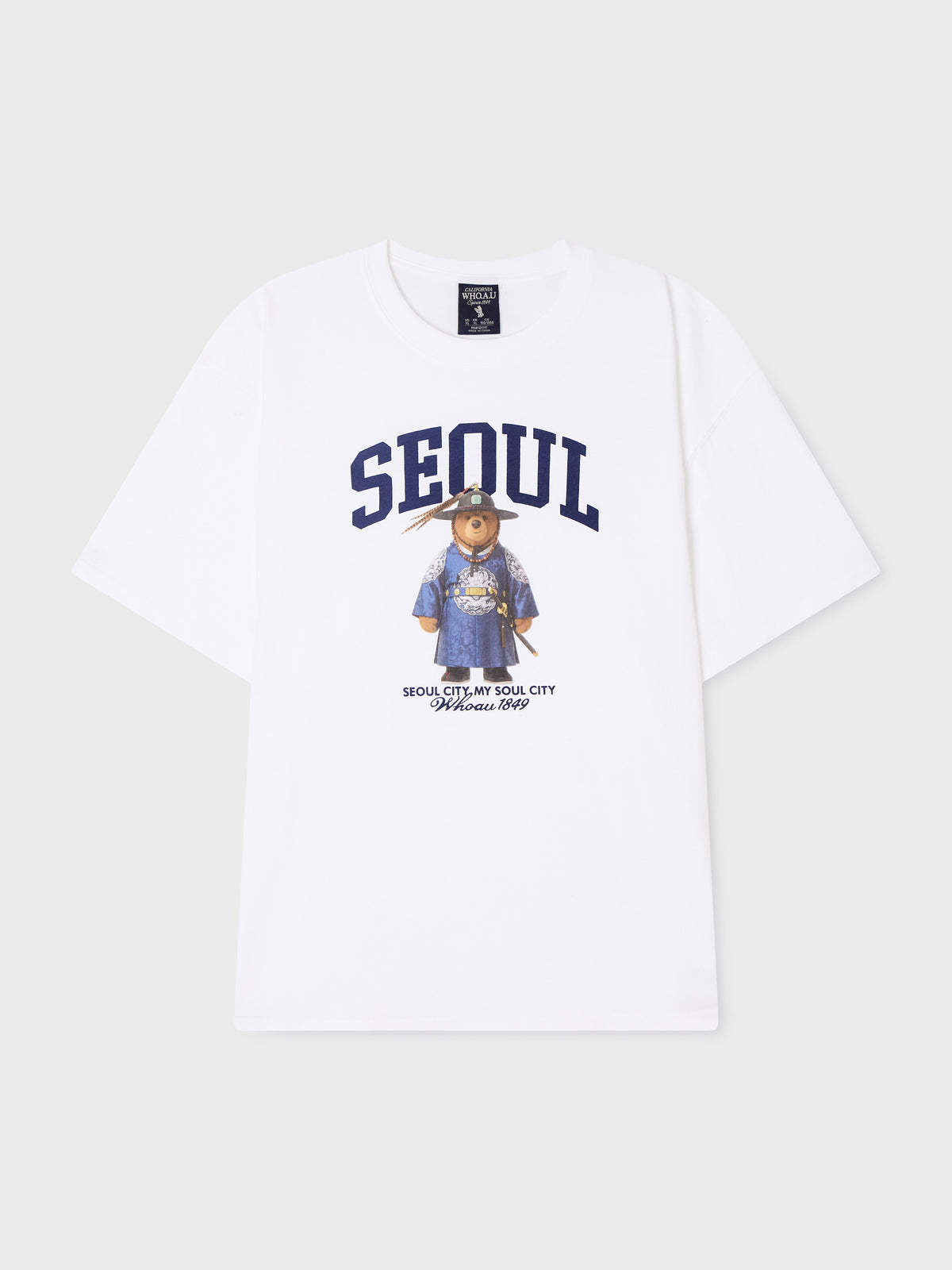 韓國 WhoAU Joseon King Steve T-shirt【WA381】
