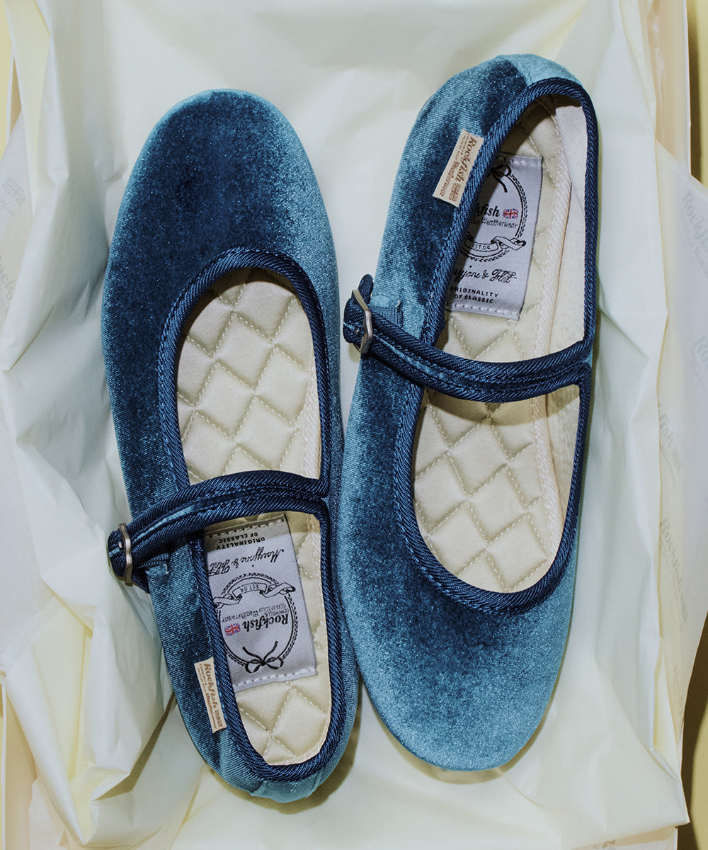韓國 Rockfish Bella Quilted Maryjanes【RH013】