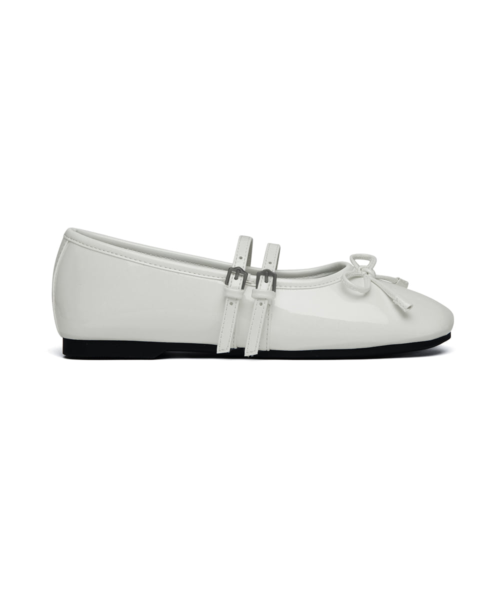 韓國 Rockfish Square Toe Two Strap MJ (Enamel)【RH012】