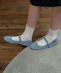 韓國 Rockfish Bella Quilted Maryjanes【RH013】