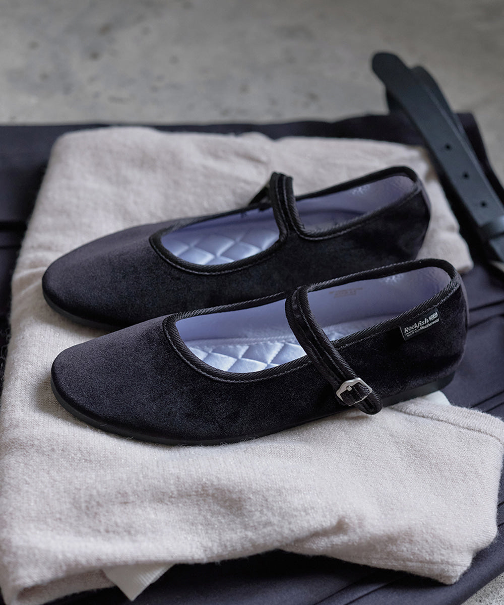 韓國 Rockfish Bella Quilted Maryjanes【RH013】