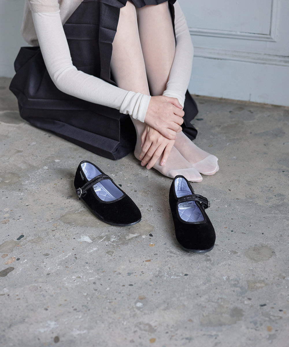 韓國 Rockfish Bella Quilted Maryjanes【RH013】