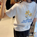 韓國 National Geographic Women's Abyss Graphic Short Sleeve T-shirt【NG985】