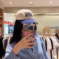 韓國 Marithe Francois Girbaud Classic Logo Panel Color Block Cap【MD093】