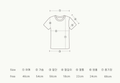 韓國 Ronron Embo Heart Ribbon Basic Fit T Shirt【RR024】