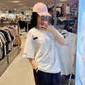 韓國 National Geographic Nature Cooling Graphic Semi-Overfit Short Sleeve T-shirt【NG956】