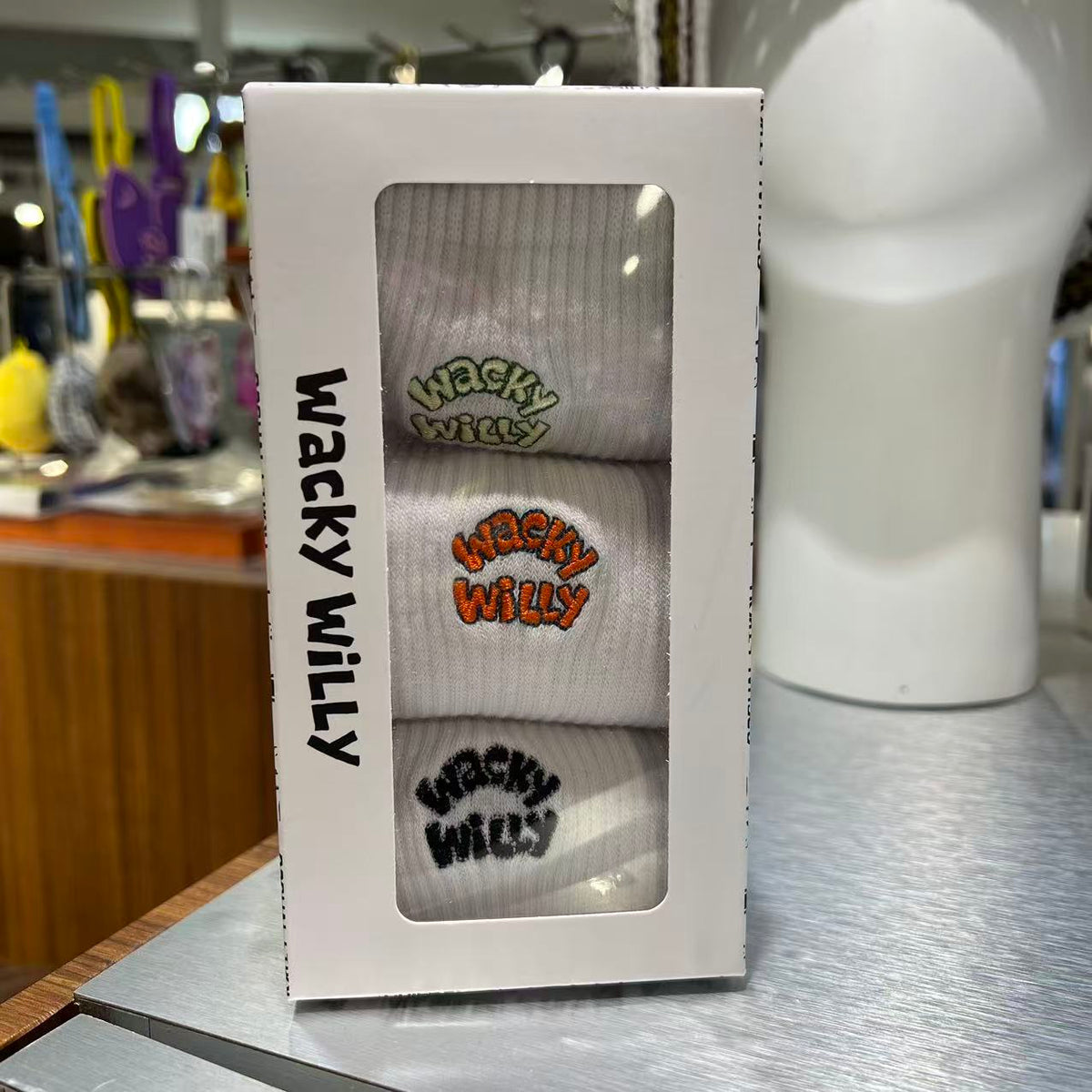 韓國 Wacky Willy Socks【WW297】