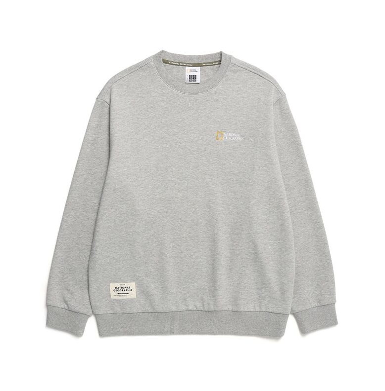 韓國 National Geographic 男女同款 Paul Haas Small Logo Sweatshirt【NG1173】