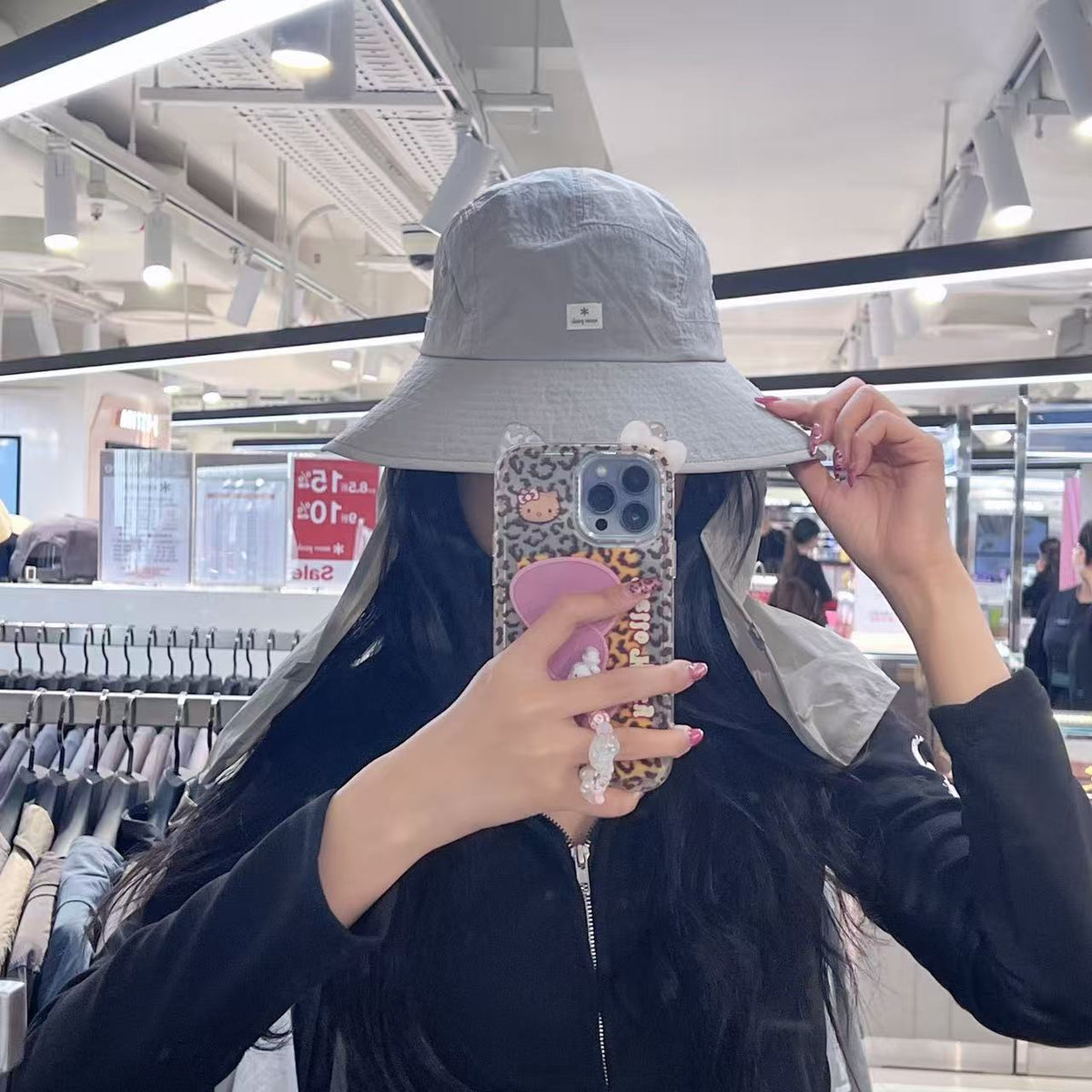 韓國 Snowpeak Ecco Taslan Sunshade Wide Hat (防水防曬面料)【SN181】