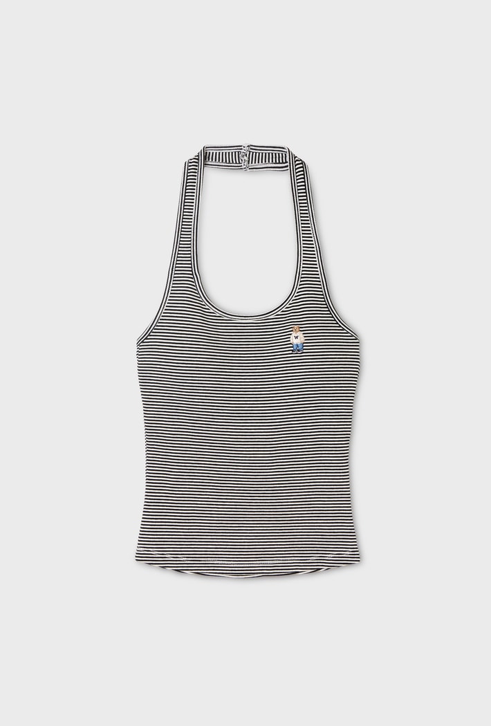 韓國 WhoAU Steve Halterneck Bra Sleeveless【WA379】