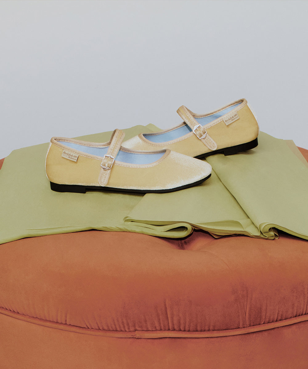 韓國 Rockfish Bella Quilted Maryjanes【RH013】
