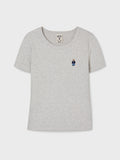 韓國 WhoAU Steve Ribbed Short Sleeve T-shirt【WA268】