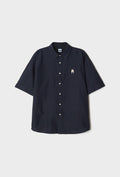 韓國 SPAO Oversized Short Sleeve Oxford Shirt【SP407】