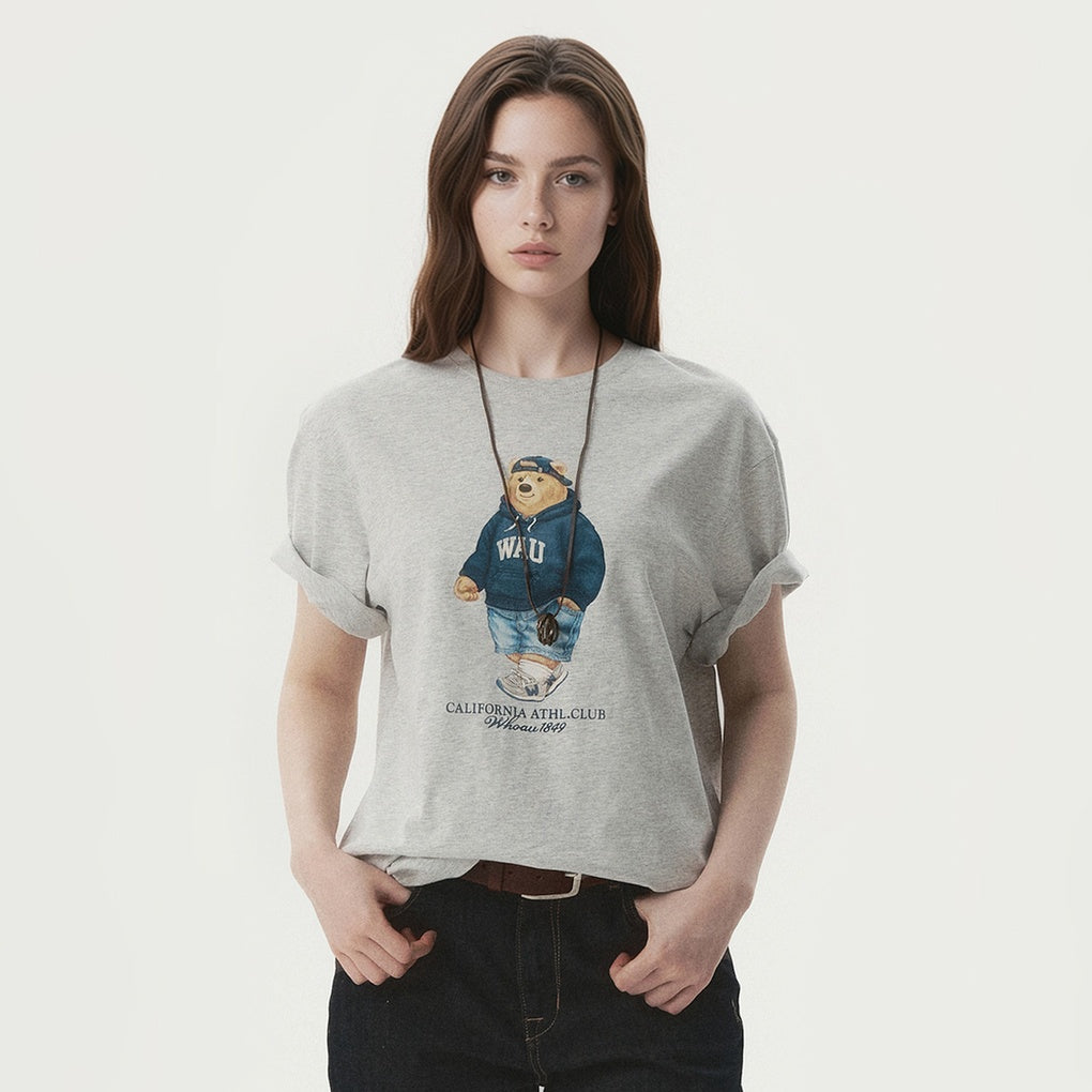 韓國 WhoAU Steve Photo T-shirt【WA370】