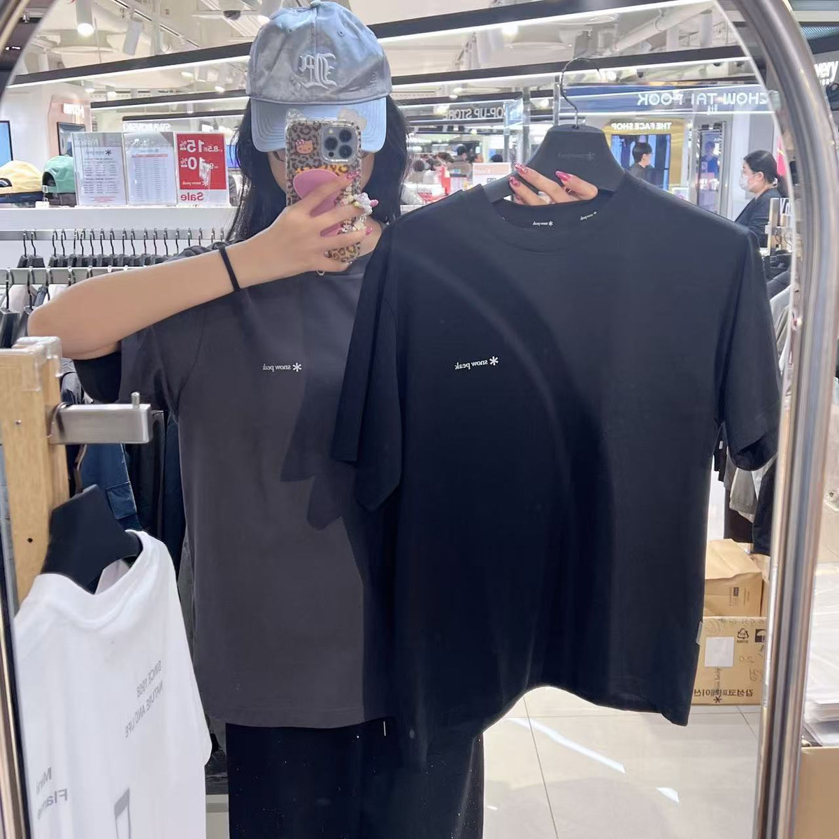 韓國 Snowpeak Aerocool Lamp Graphic Short Sleeve T-shirt (涼爽面料)【SN122】