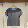 韓國 Wacky Willy Women's Regular Fit Ringer Short Sleeve T-Shirt【WW244】