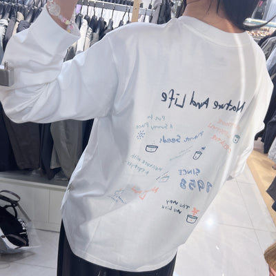韓國 Snowpeak Aerocool Crayon Long Sleeve T-shirt (涼爽速乾面料)【SN147】