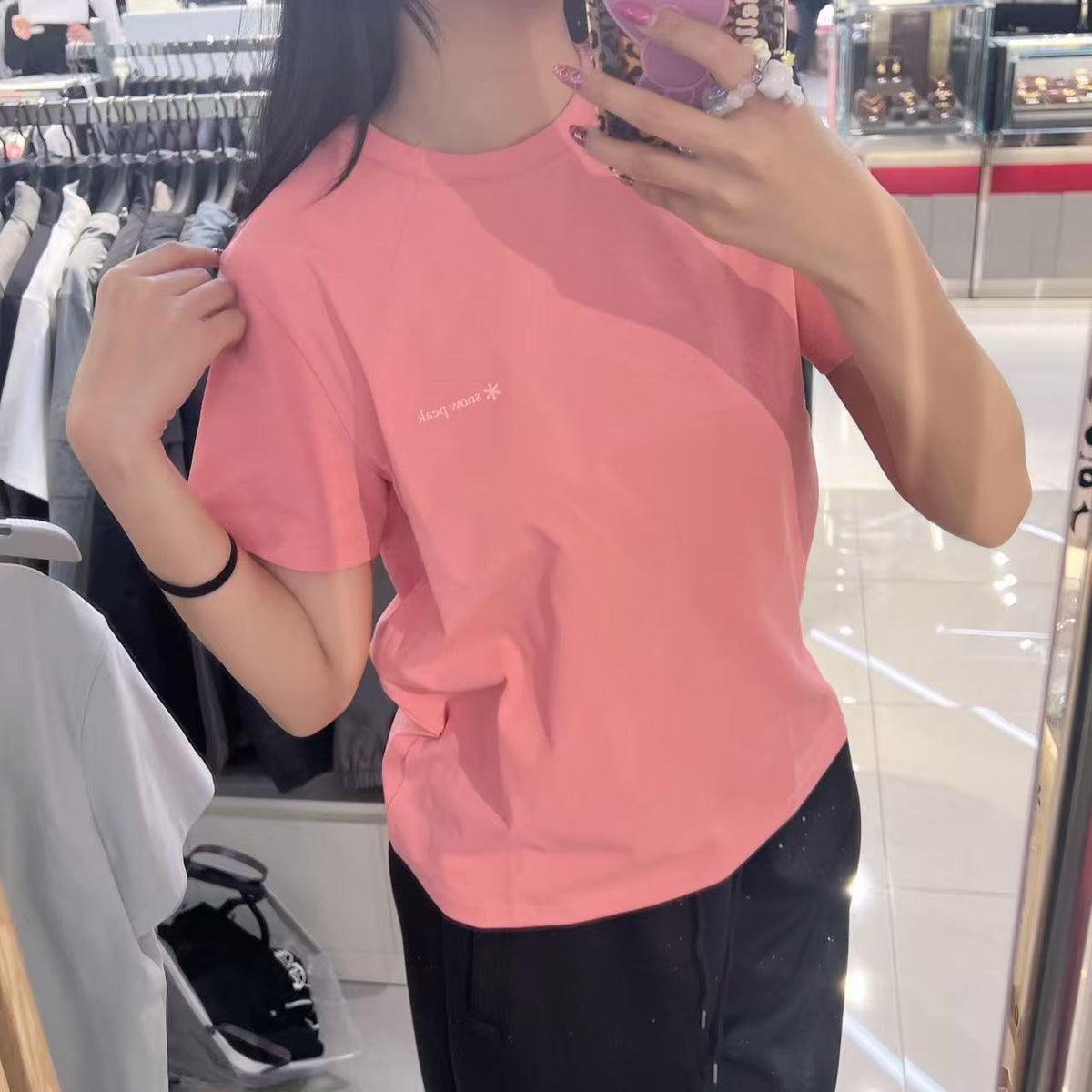 韓國 Snowpeak Quick-drying Women's Basic Short Sleeve T-shirt (涼爽防曬面料)【SN149】