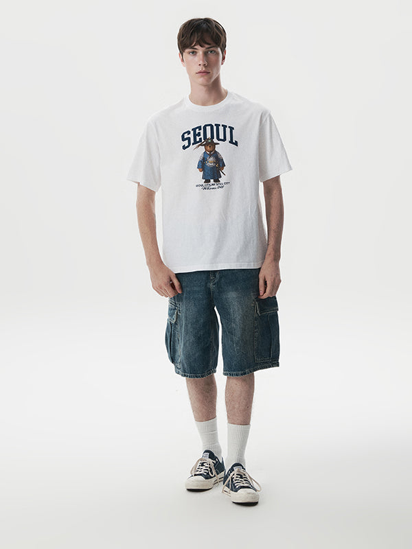 韓國 WhoAU Joseon King Steve T-shirt【WA381】