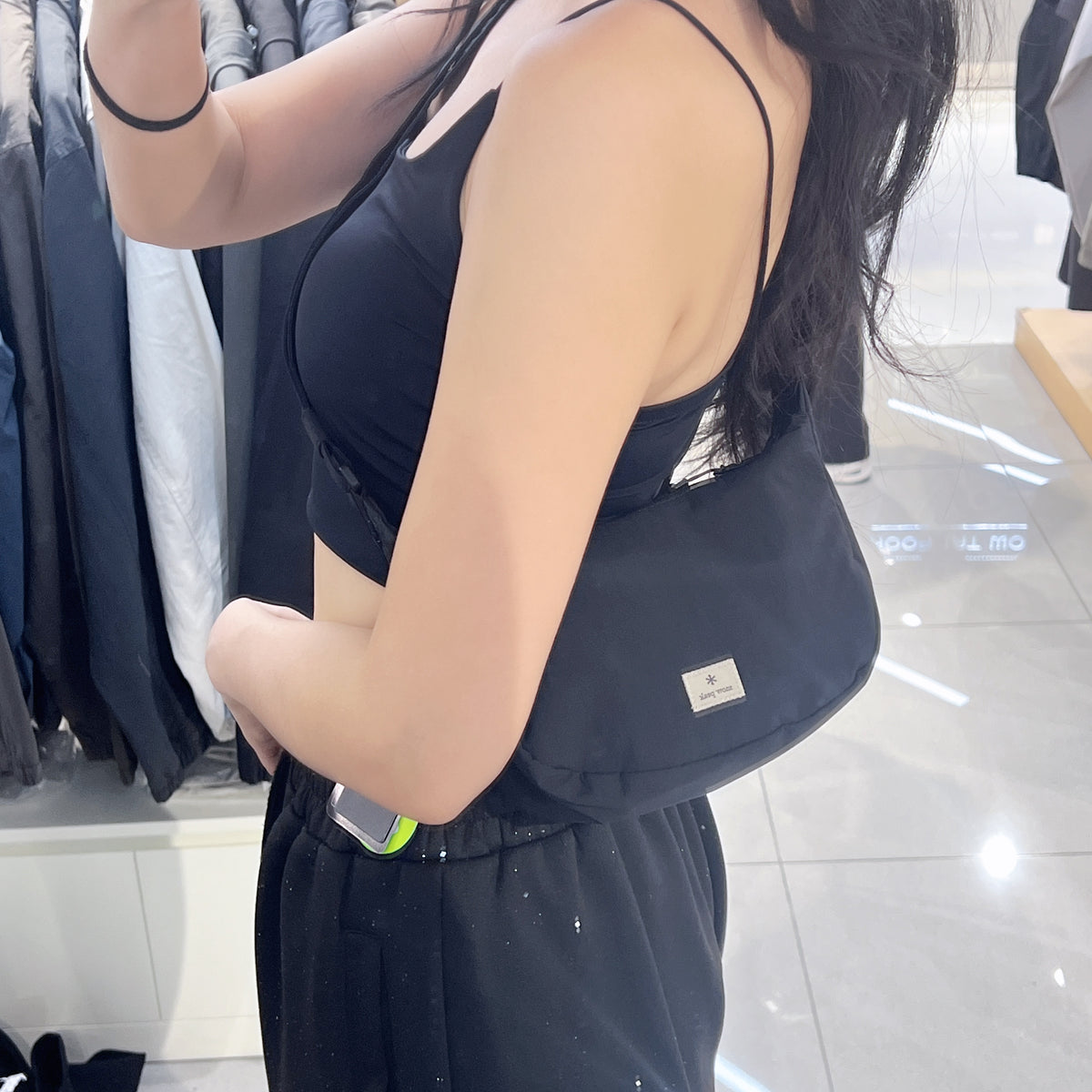 韓國 Snowpeak Lightweight Taslan Mini Hobo Bag 2L【SN176】
