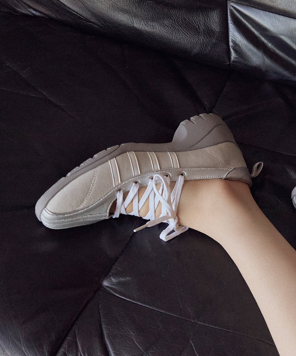 韓國 Rockfish Bliss Heel Laceup Sneakers【RH006】