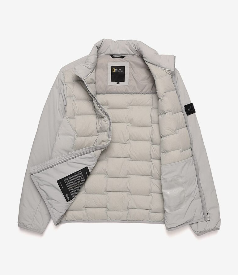 韓國 National Geographic 男女同款 Zeta Tube Down Modular Lightweight Padded Jumper【NG1107】