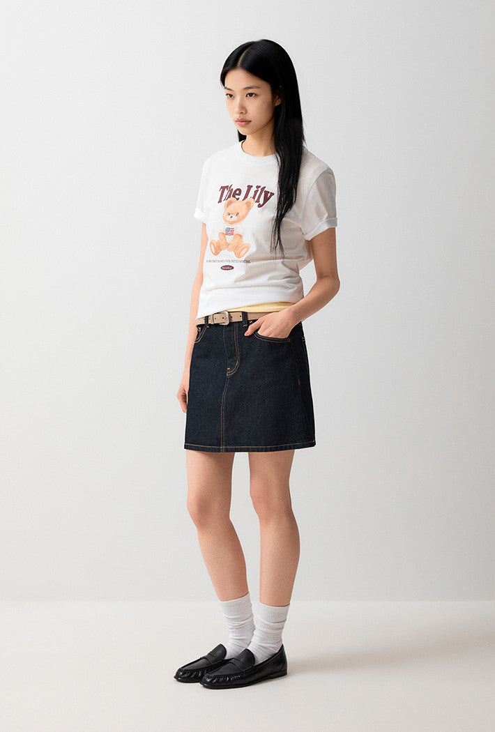 韓國 SPAO Heritage Short Sleeve T-shirt【SP415】