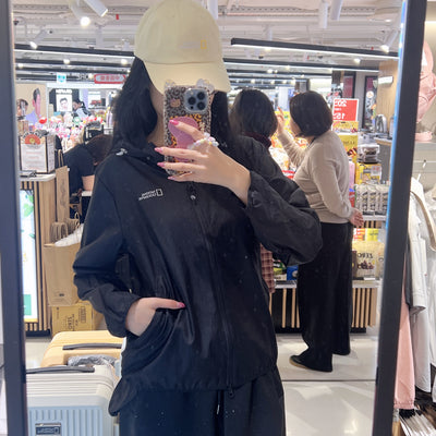 韓國 National Geographic Women's Light Pack Hooded Lightweight Jumper (防曬面料)【NG880】