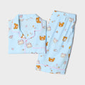 韓國 SPAO Rilakkuma The Kumas’ Relaxed Short-Sleeve Pajamas【SP449】