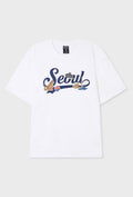 韓國 WhoAU Seoul Sticker T-shirt【WA372】
