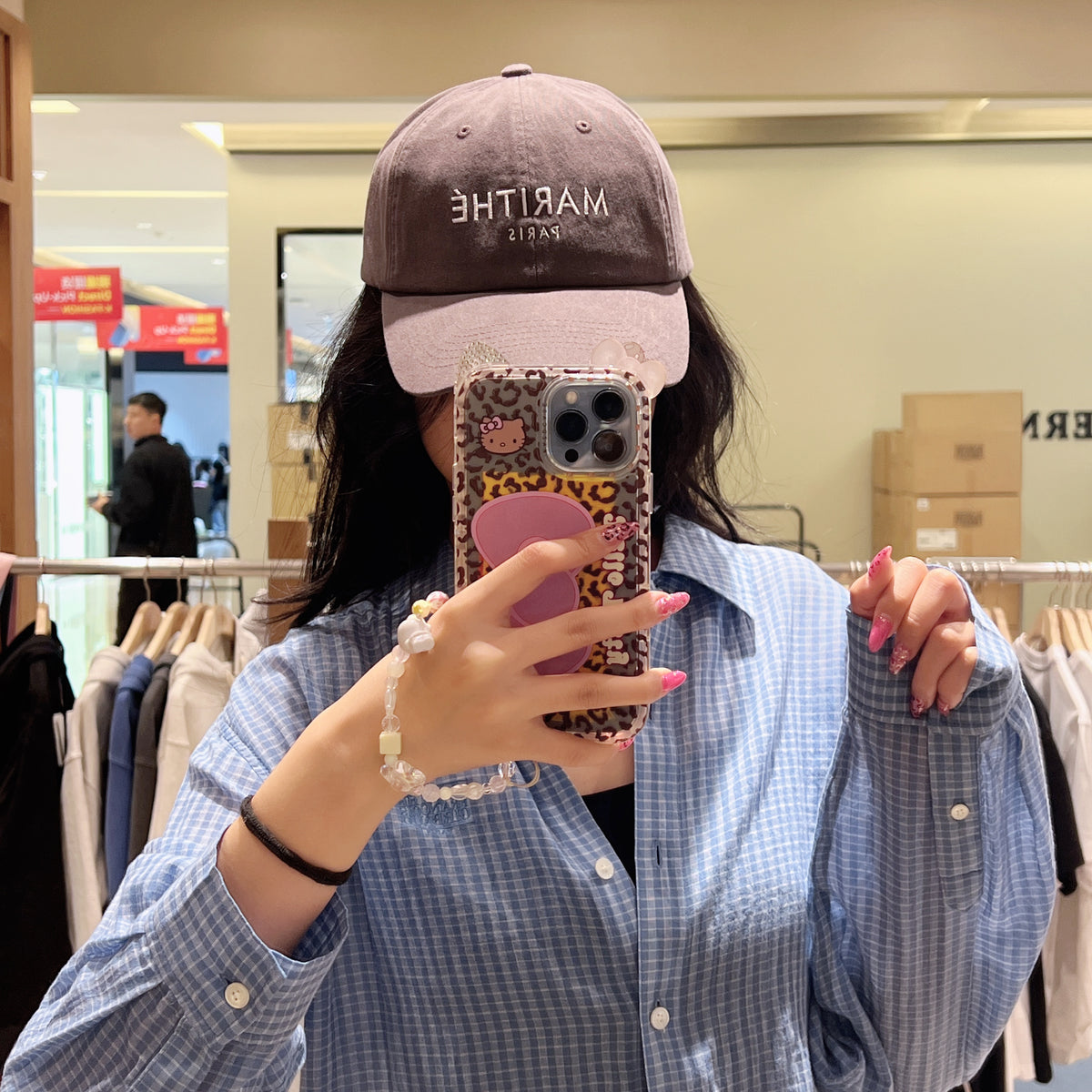 韓國 Marithe Francois Girbaud Slim Regular Logo Cap【MD262】